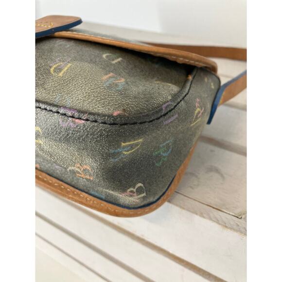 DOONEY & BOURKE MINI VINTAGE COATED CANVAS SHOULDERBAG ASIS - Picture 10 of 16